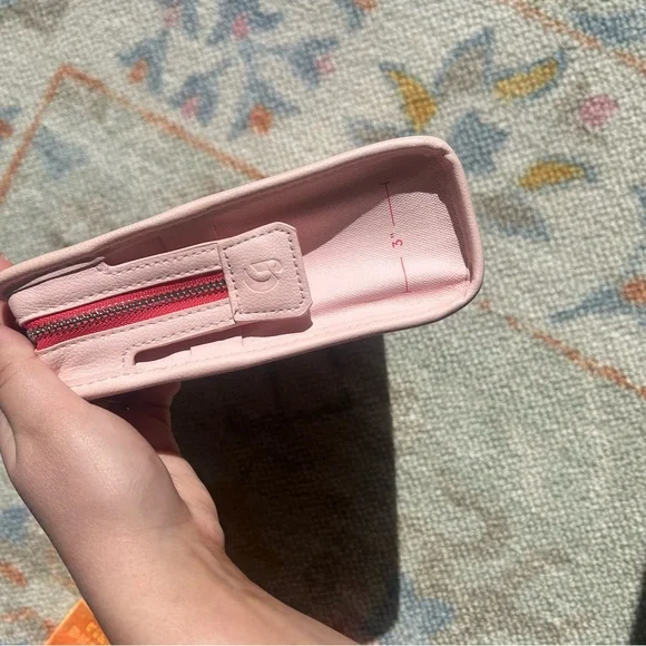 Glossier Pink and Red Pouch - Picture 8 of 12